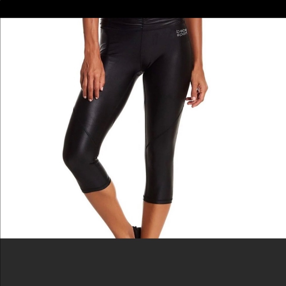 Bebe black Capri pants